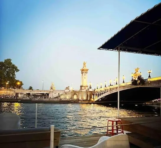 Peniche De Charme Au Pont Alexandre Iii Botel